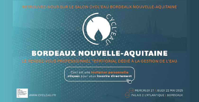Venez nous rencontrer au salon Cycl&rsquo;eau Bordeaux